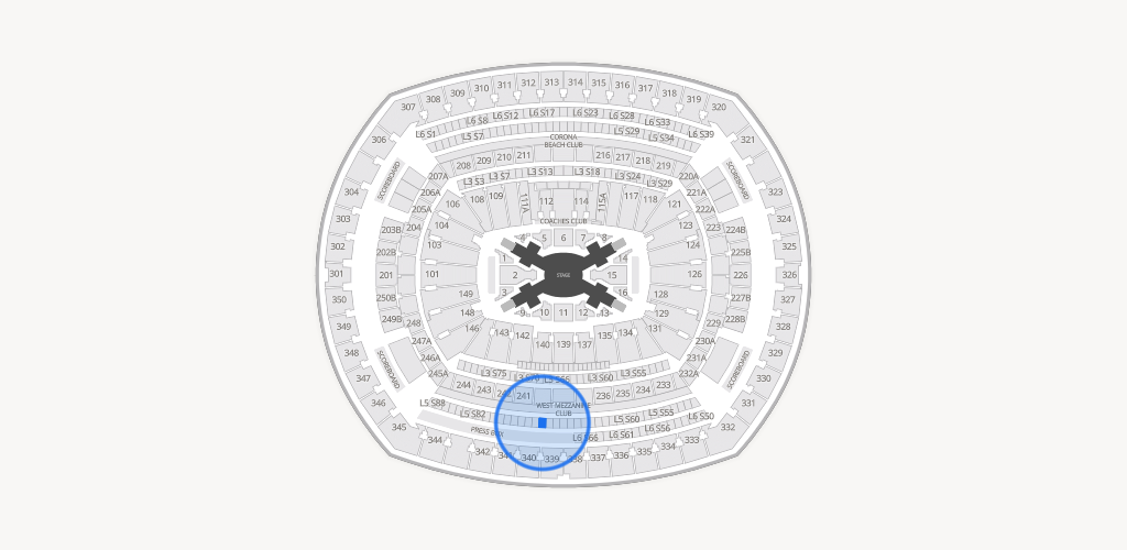 MetLife Stadium Seating Chart
