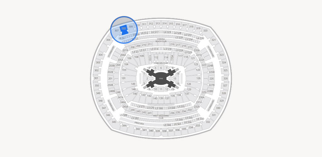 MetLife Stadium Seating Chart