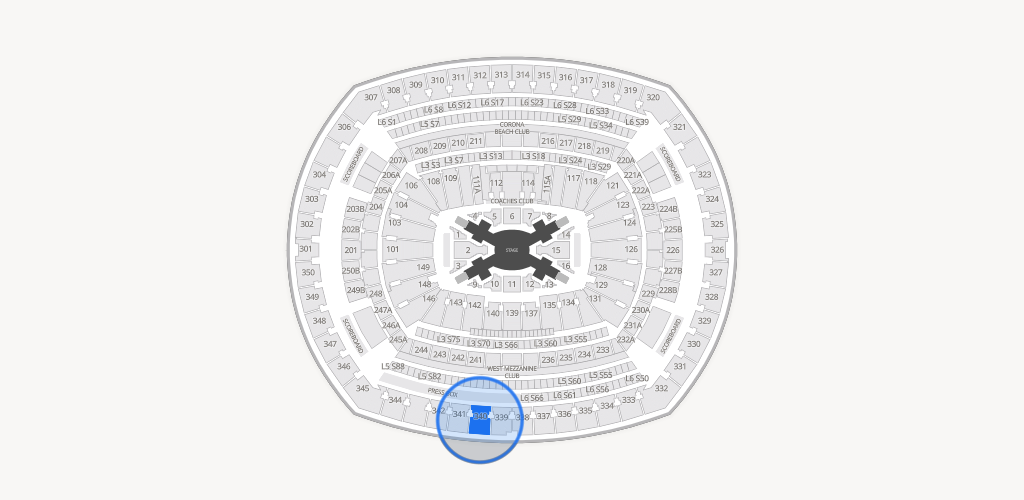 MetLife Stadium Seating Chart