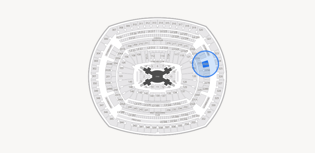 MetLife Stadium Seating Chart