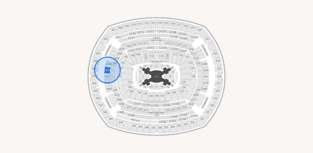 MetLife Stadium Seating Chart