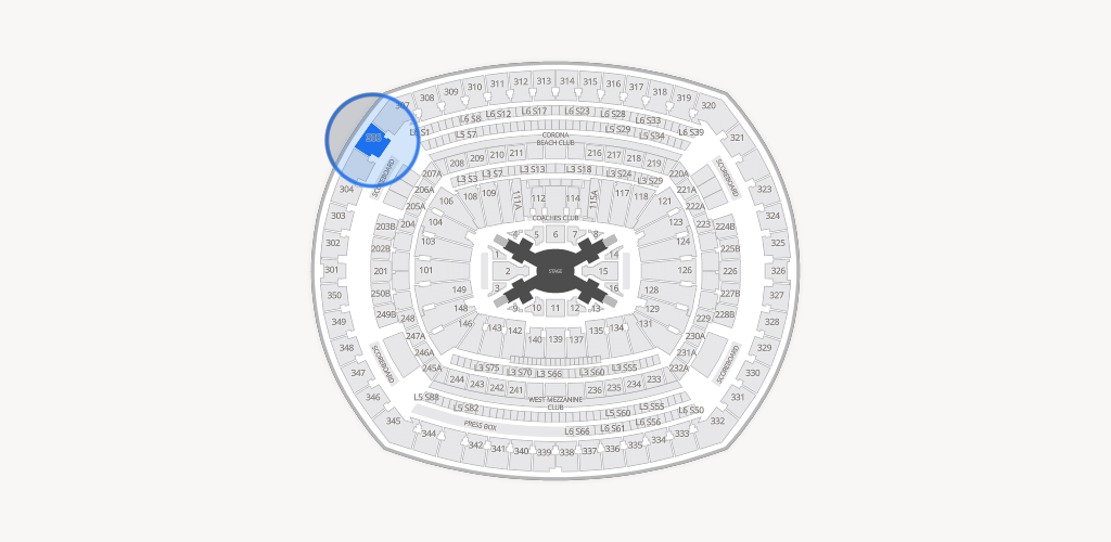 MetLife Stadium Seating Chart
