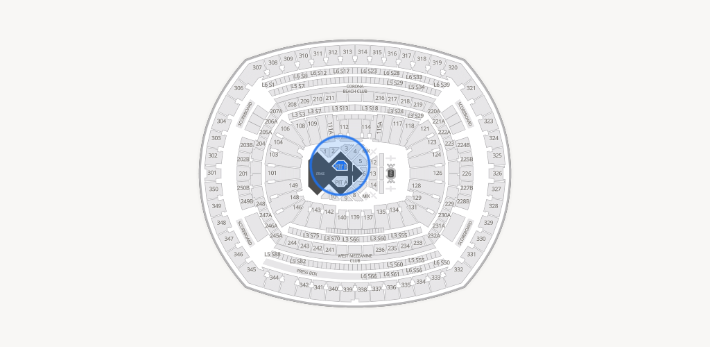 MetLife Stadium Seating Chart