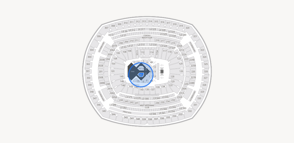 MetLife Stadium Seating Chart