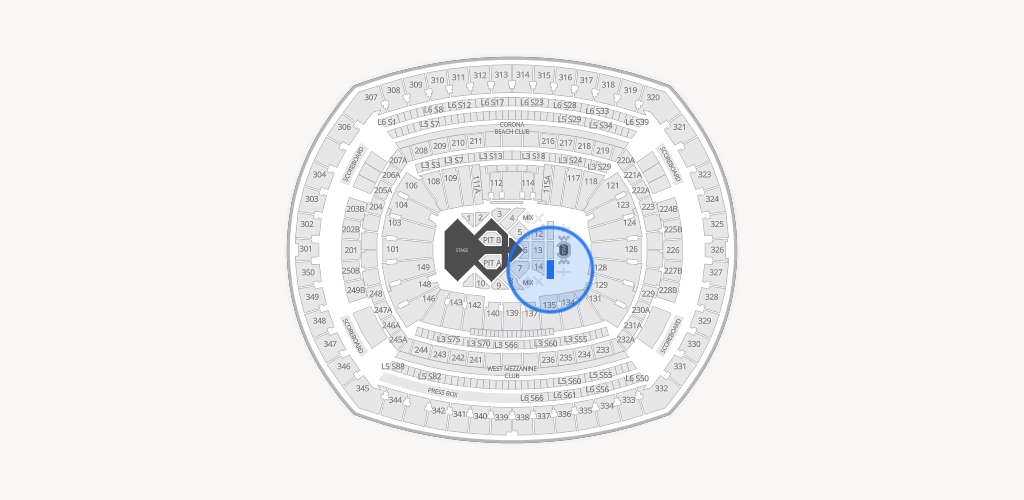 MetLife Stadium Seating Chart