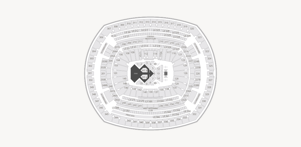 MetLife Stadium Seating Chart