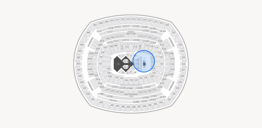 MetLife Stadium Seating Chart