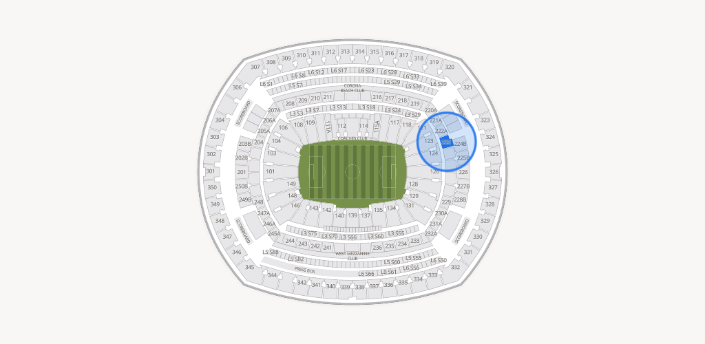 MetLife Stadium Seating Chart