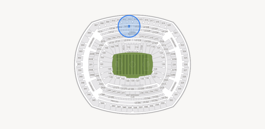MetLife Stadium Seating Chart