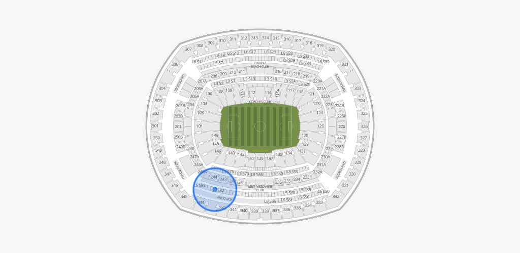 MetLife Stadium Seating Chart