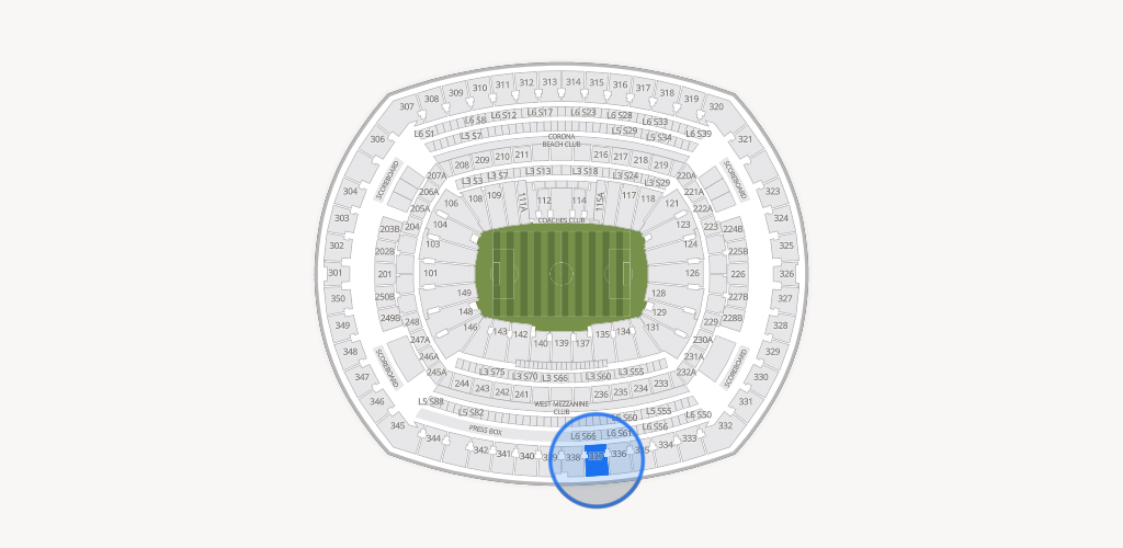 MetLife Stadium Seating Chart