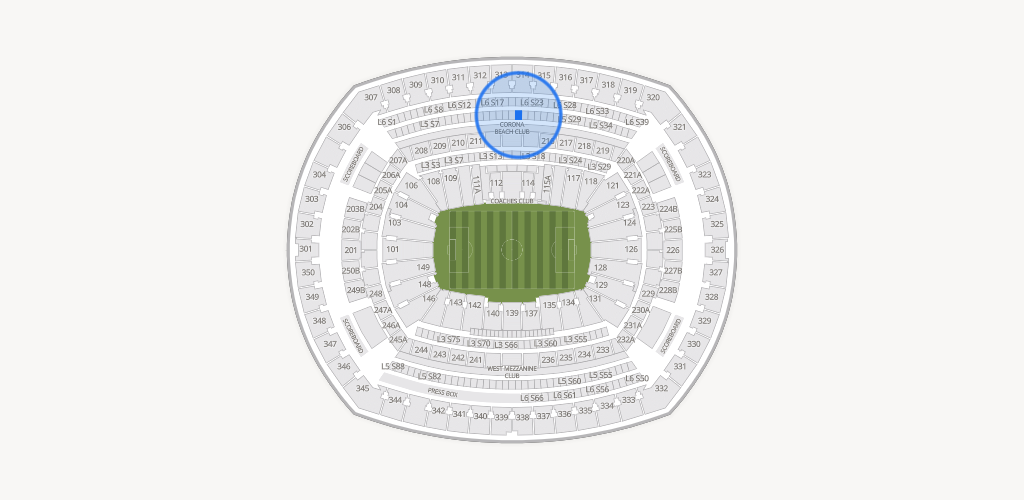 MetLife Stadium Seating Chart