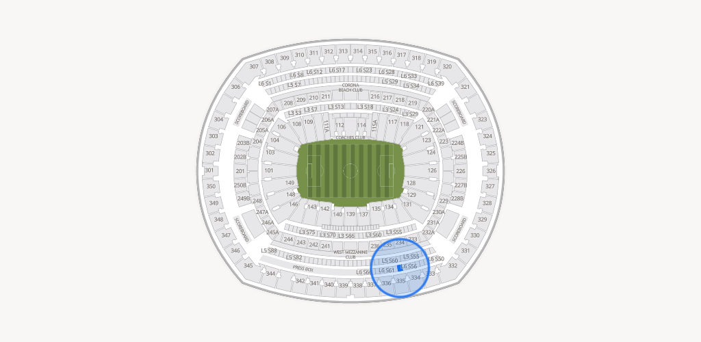 MetLife Stadium Seating Chart