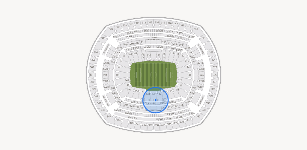 MetLife Stadium Seating Chart