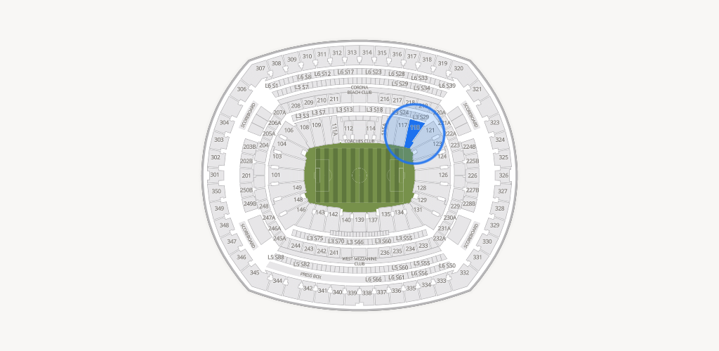 MetLife Stadium Seating Chart
