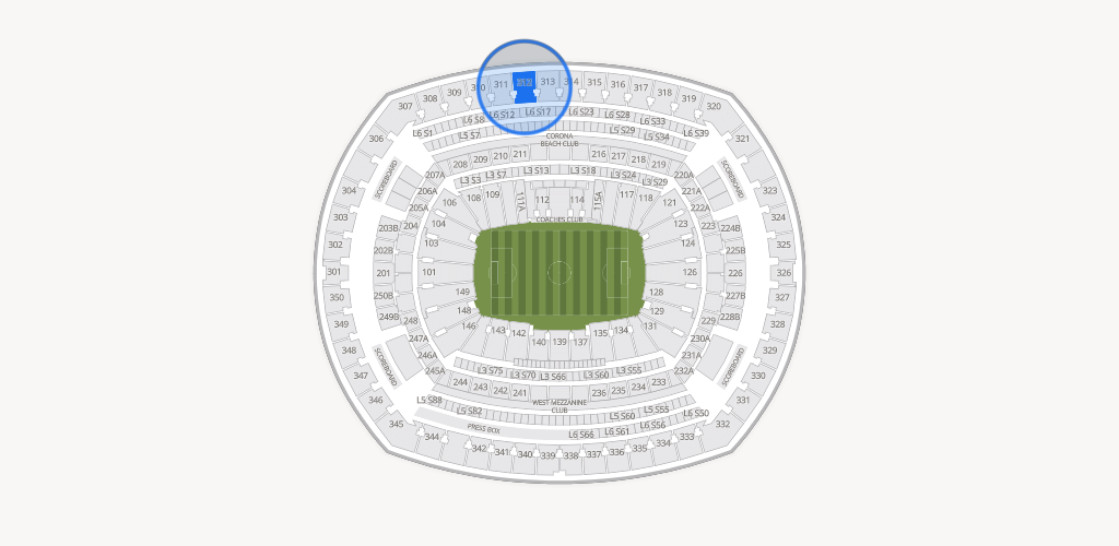 MetLife Stadium Seating Chart