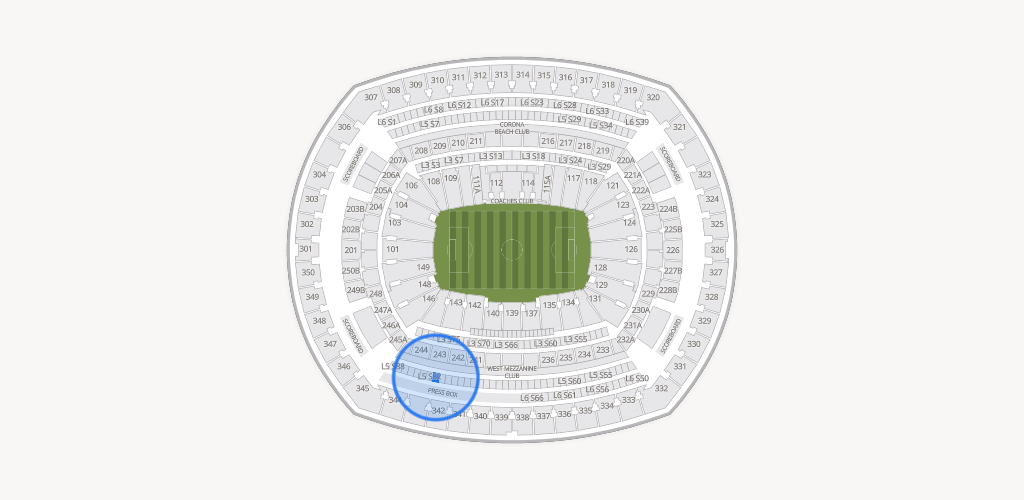 MetLife Stadium Seating Chart