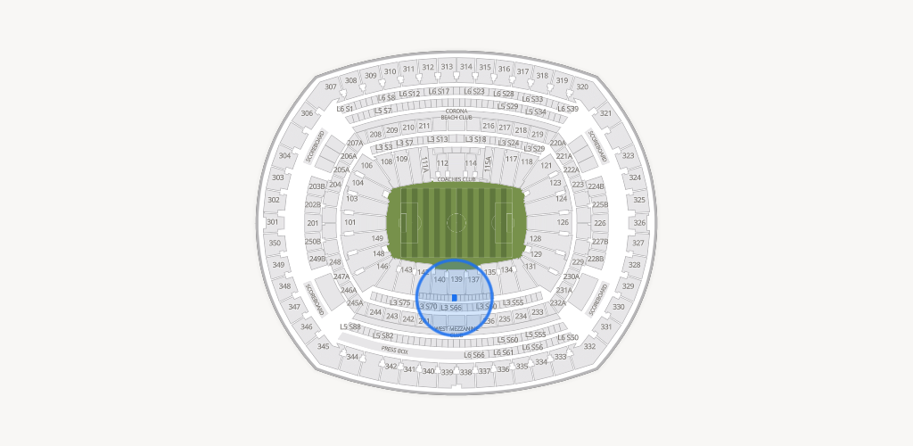 MetLife Stadium Seating Chart