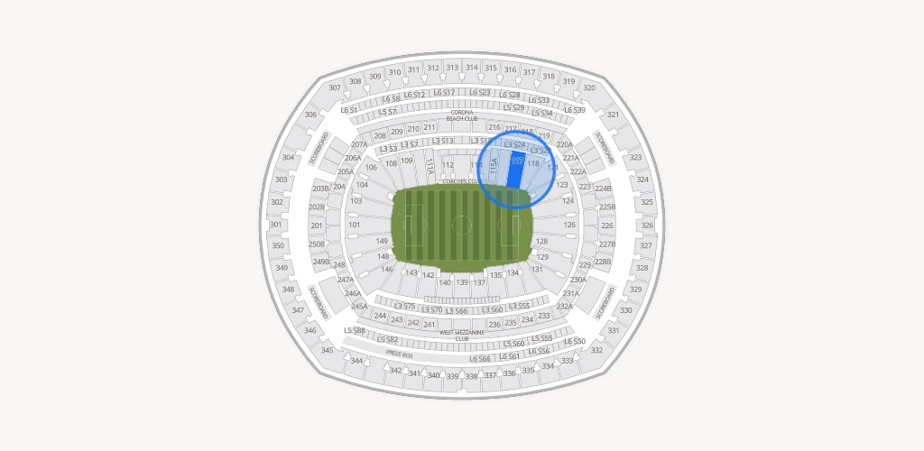 MetLife Stadium Seating Chart