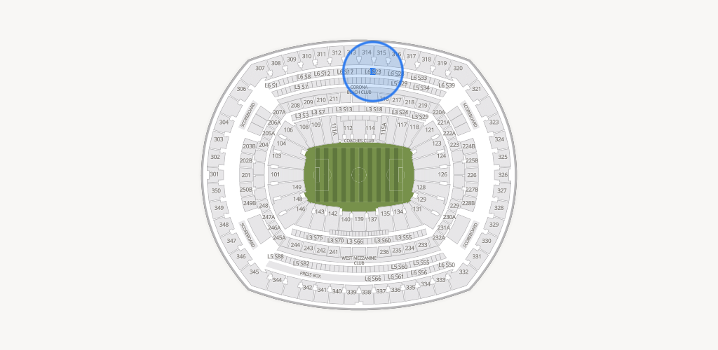 MetLife Stadium Seating Chart