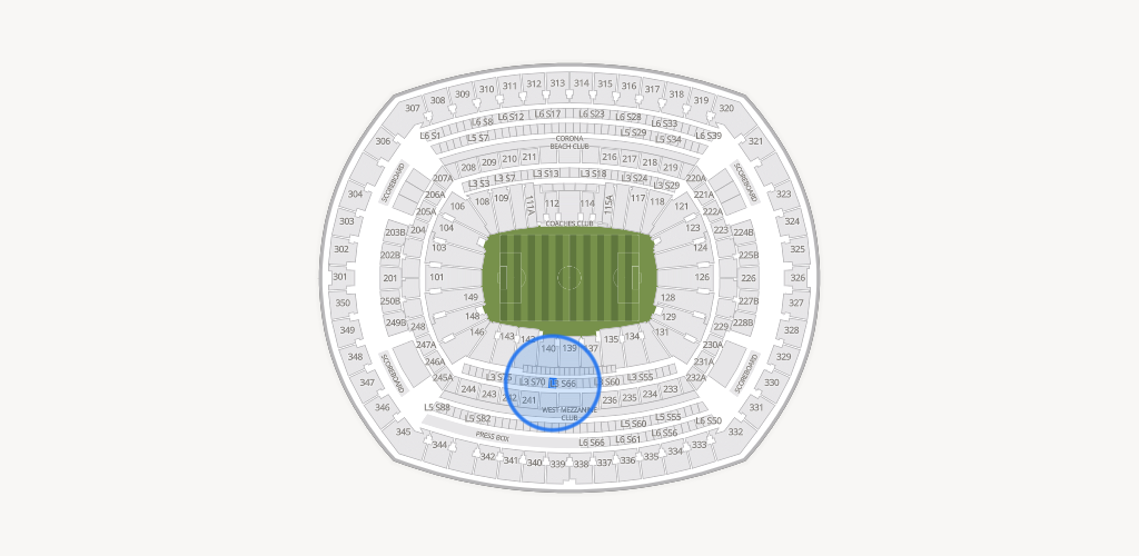 MetLife Stadium Seating Chart