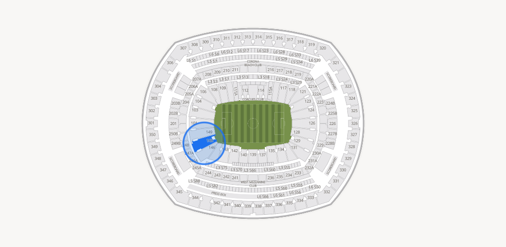 MetLife Stadium Seating Chart