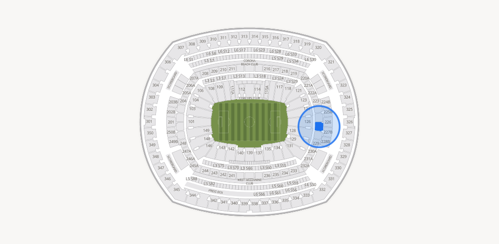 MetLife Stadium Seating Chart