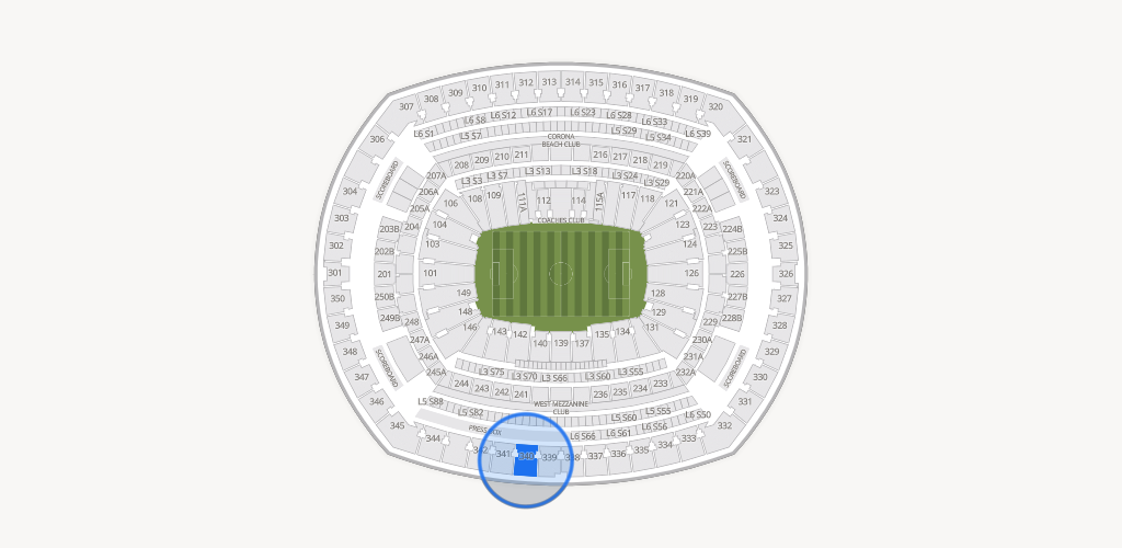 MetLife Stadium Seating Chart