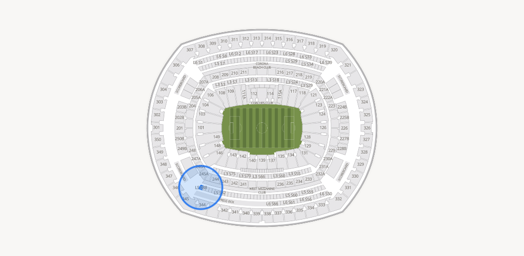 MetLife Stadium Seating Chart