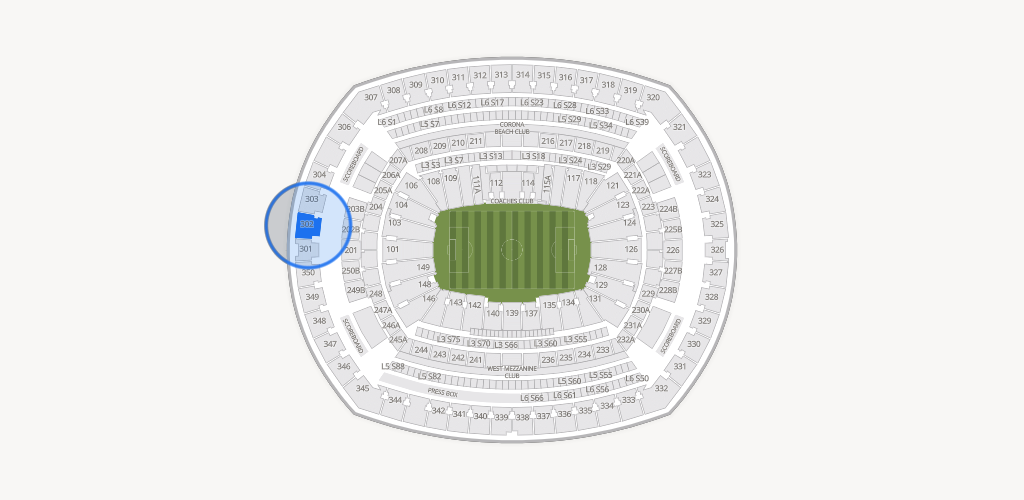 MetLife Stadium Seating Chart