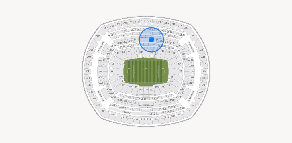 MetLife Stadium Seating Chart