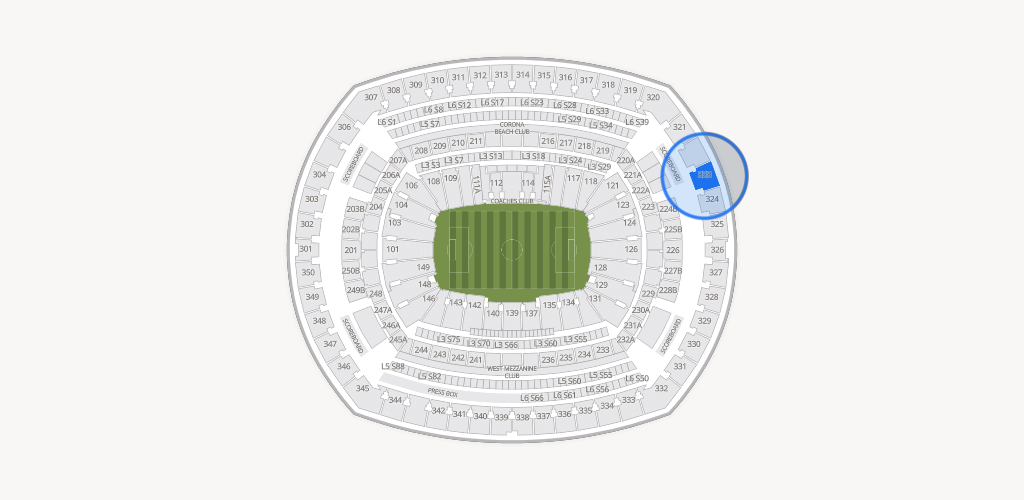 MetLife Stadium Seating Chart