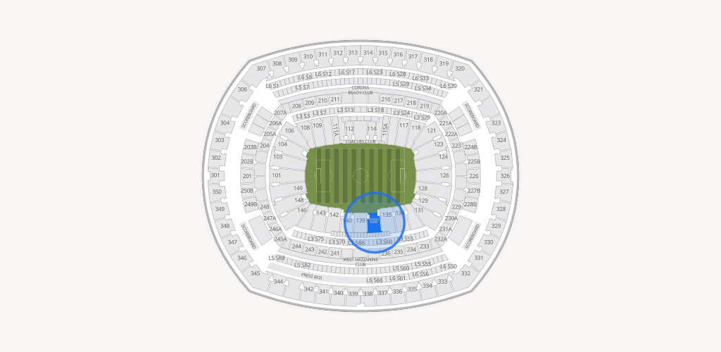 MetLife Stadium Seating Chart