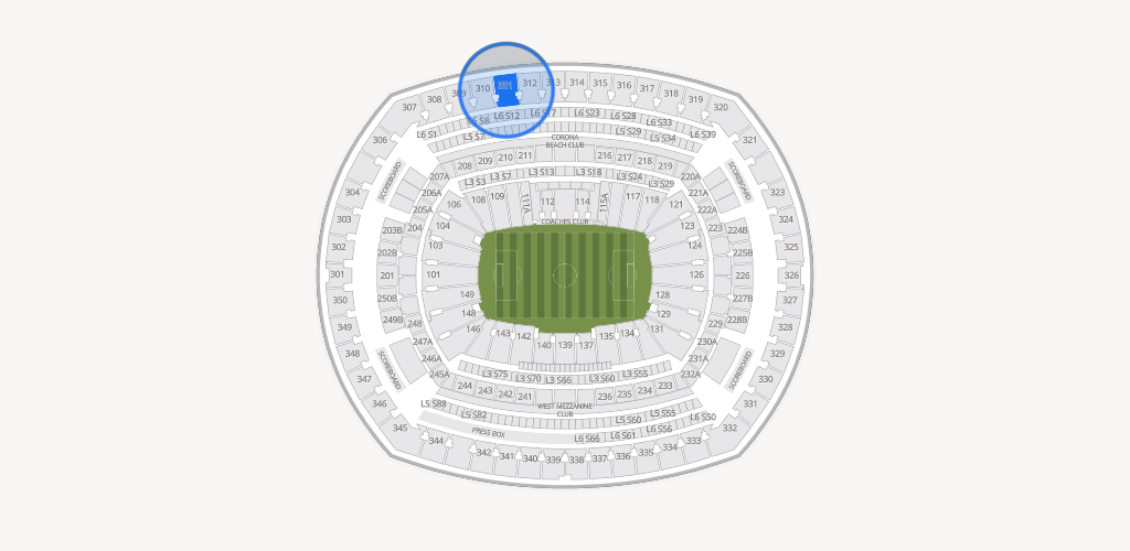 MetLife Stadium Seating Chart