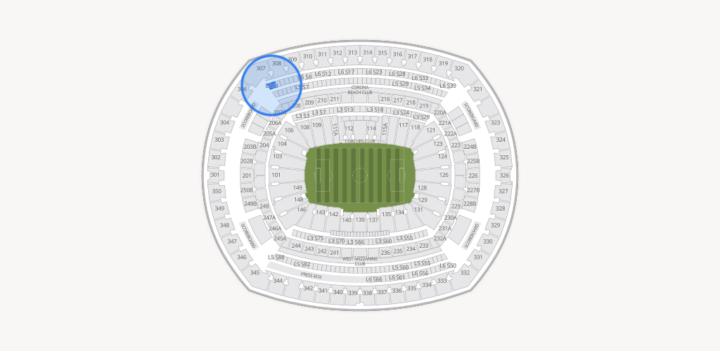 MetLife Stadium Seating Chart