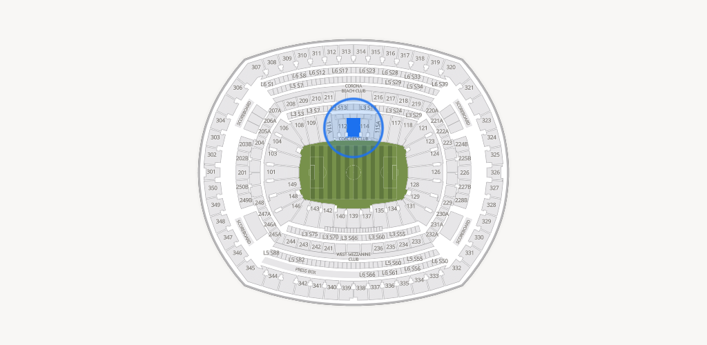 MetLife Stadium Seating Chart
