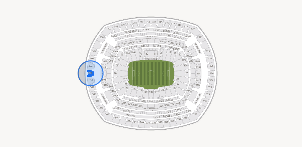 MetLife Stadium Seating Chart
