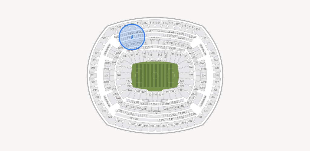MetLife Stadium Seating Chart