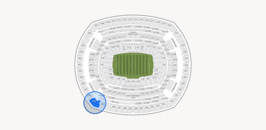 MetLife Stadium Seating Chart