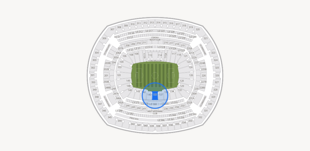 MetLife Stadium Seating Chart