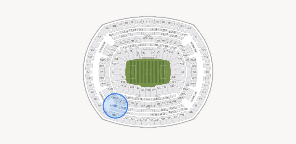 MetLife Stadium Seating Chart