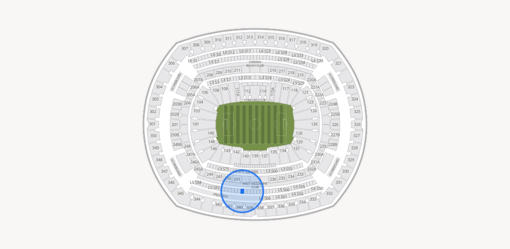 MetLife Stadium Seating Chart