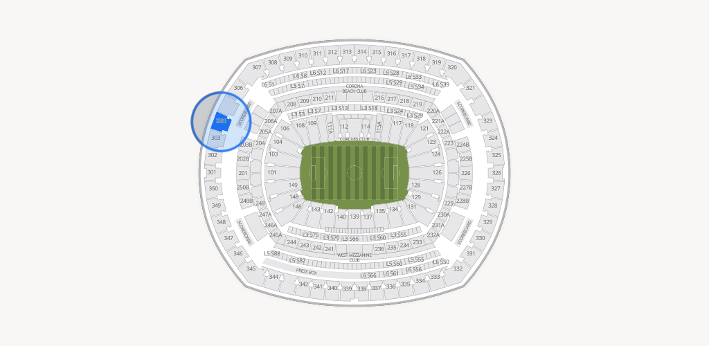 MetLife Stadium Seating Chart