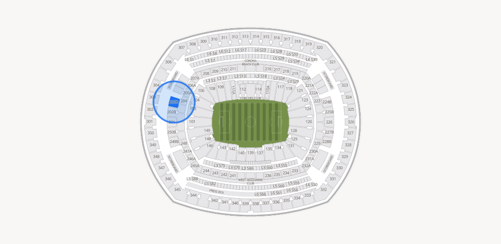 MetLife Stadium Seating Chart