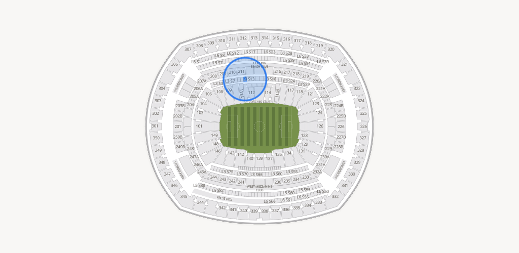 MetLife Stadium Seating Chart