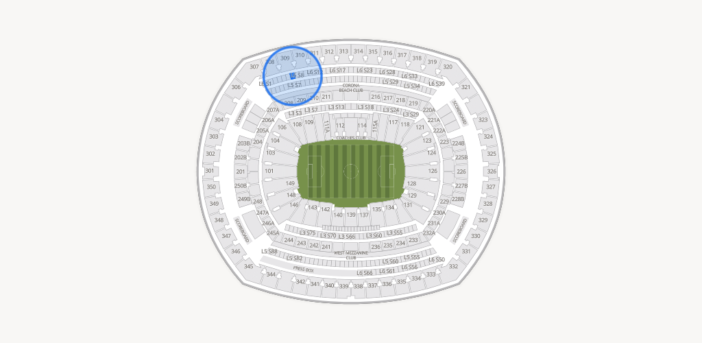 MetLife Stadium Seating Chart