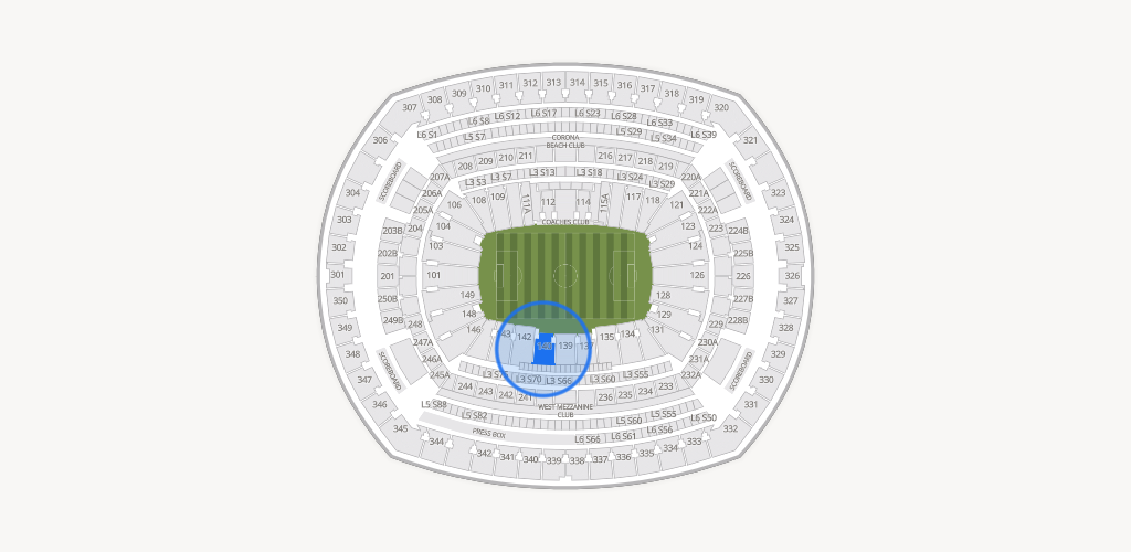 MetLife Stadium Seating Chart