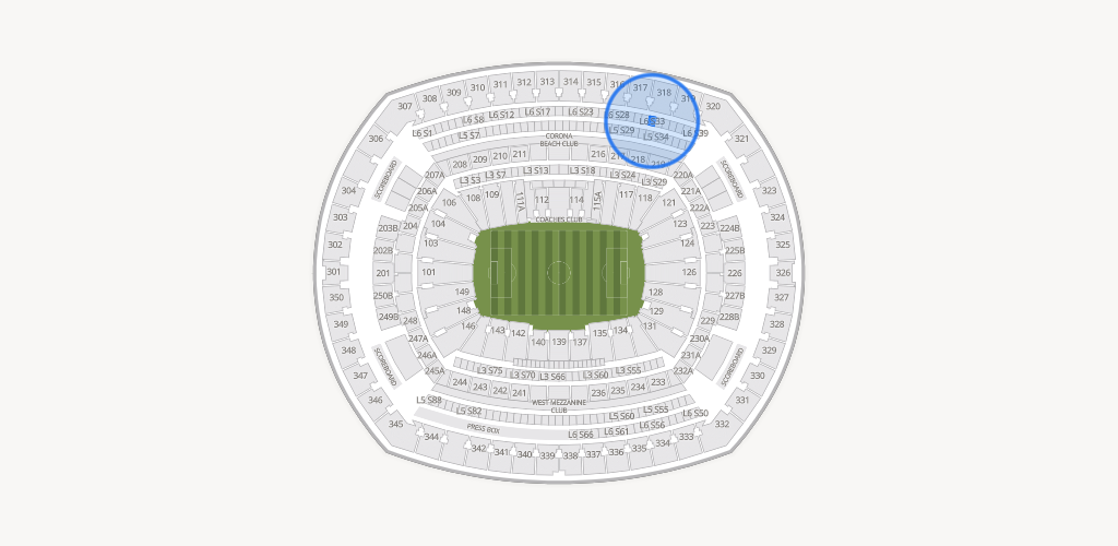 MetLife Stadium Seating Chart