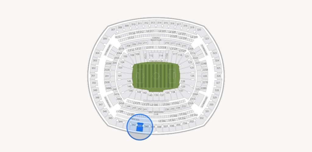 MetLife Stadium Seating Chart