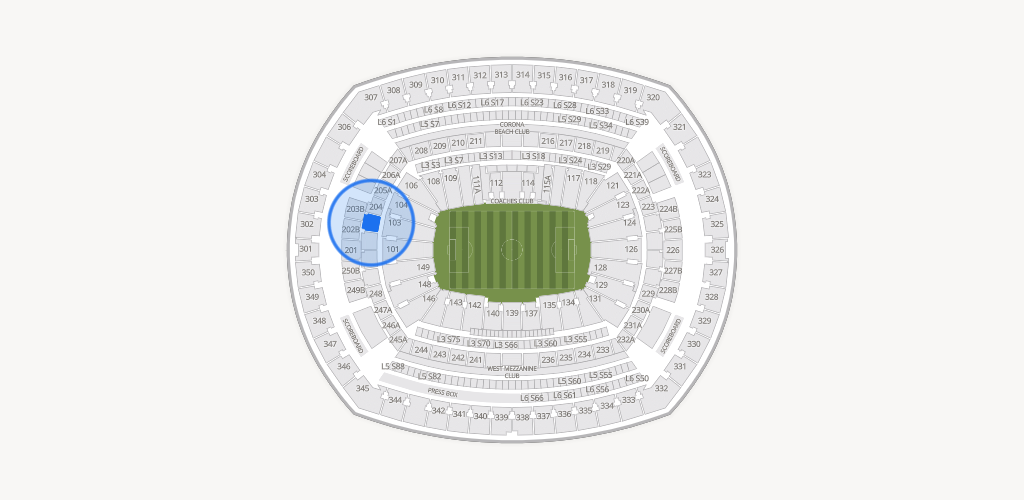 MetLife Stadium Seating Chart